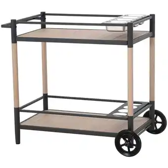 Home Depot Hampton bay montrose brown patio bar cart offer