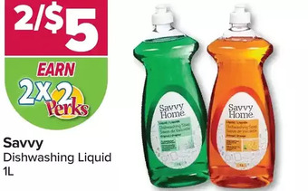 PharmaChoice Savvy dishwashing liquid offer