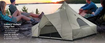 Cabela's Cabela's outback lodge tent offer