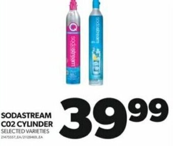 Real Canadian Superstore SODASTREAM CO2 CYLINDER offer