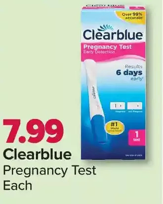 PharmaChoice Clearblue pregnancy test offer