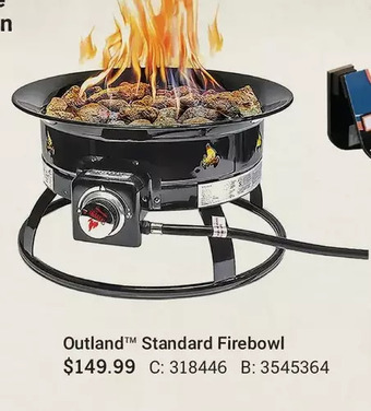 Cabela's Outland standard firebowl offer