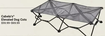 Cabela's Cabela's elevated dog cots offer