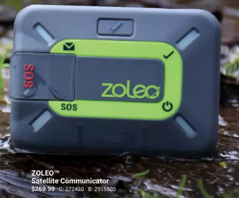 Cabela's Zoleo satellite communicator offer