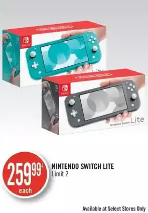 Shoppers Drug Mart Nintendo switch lite offer