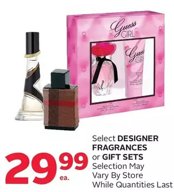 Rexall Designer fragrances or gift sets offer