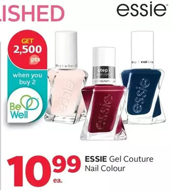 Rexall Essie gel couture nail colour offer