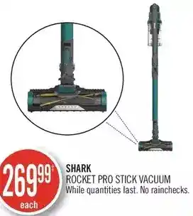 Shoppers Drug Mart Shark rocket pro stick vacuum offer