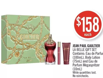 Shoppers Drug Mart Jean paul gaultier la belle gift set offer