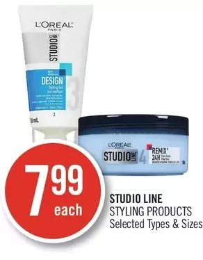 Shoppers Drug Mart Studio line styling products offer