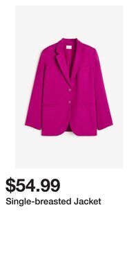 H&M Single-breasted jacket offer