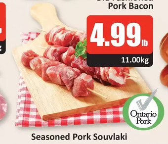 Starsky Seasoned pork souvlaki offer
