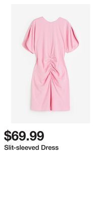 H&M Slit-sleeved dress offer