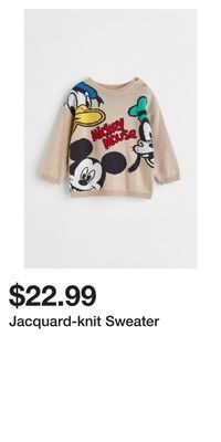 H&M Jacquard-knit sweater offer