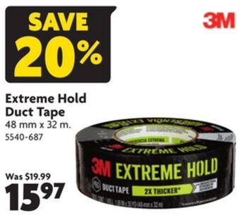 Home Hardware Extreme hold duct tape offer
