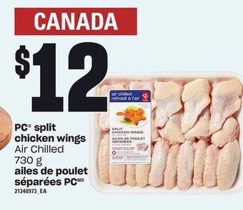 Independent City Market Pc® split chicken wings,730 g offer