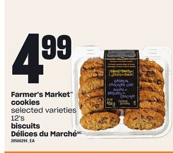 Independent City Market Farmer's market™ cookies, 12's offer