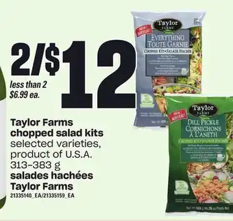 Independent City Market Taylor farms taylor farms chopped salad kits, 313-383 g offer