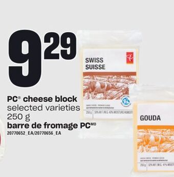 Independent City Market Pc® cheese block,250 g offer