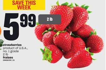 Independent City Market Strawberries, 2 lb offer
