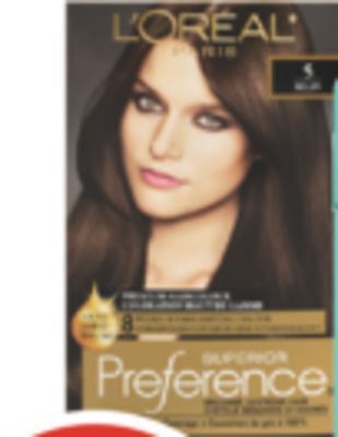 Shoppers Drug Mart Preference hair colour offer