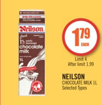 Shoppers Drug Mart Neilson chocolate milk offer