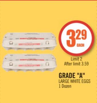 Shoppers Drug Mart Grade a large white eggs offer