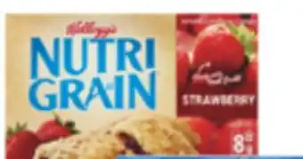Shoppers Drug Mart Kellogg's nutri-grain bars or pop-tarts offer