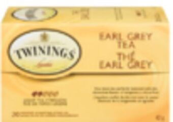 Shoppers Drug Mart Twinings (20's) or tazo (20's - 24's) tea offer