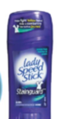 Shoppers Drug Mart Lady speed stick antiperspirant/deodorant offer