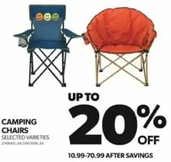 Real Canadian Superstore CAMPING CHAIRS offer