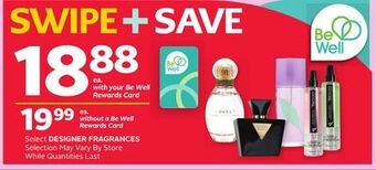 Rexall Select designer fragrances offer