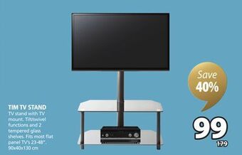 JYSK Tim tv stand tv stand with tv mount offer