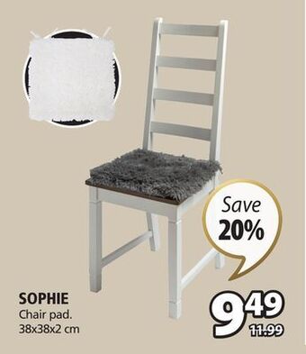 JYSK Sophie chair pad offer