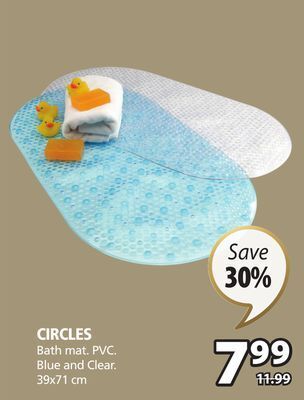 JYSK Circles bath mat offer