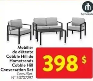 Walmart Hometrends Cobble Hill Conversation Set L'ens./Set. N° 30707297 offer