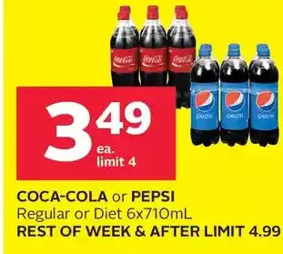 Rexall Coca-cola or pepsi offer