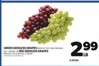 Real Canadian Superstore GREEN SEEDLESS GRAPES offer