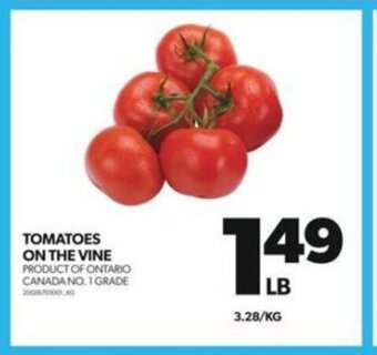 Real Canadian Superstore TOMATOES ON THE VINE offer