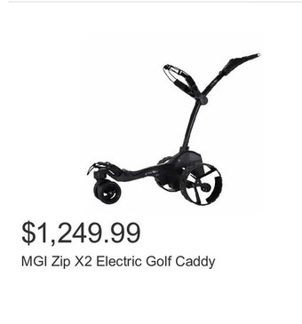 Costco MGI Zip X2 Electric Golf Caddy offer