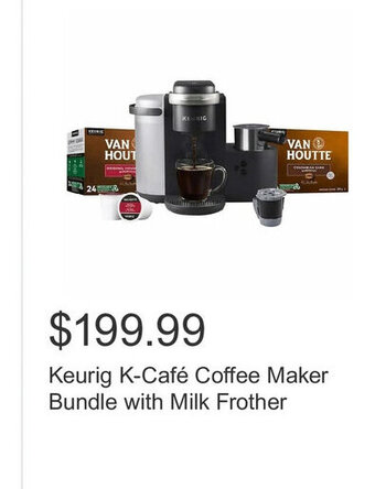 Costco Keurig K-Café Coffee Maker Bundle with Milk Frother offer