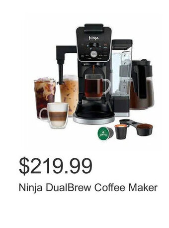 Costco Ninja DualBrew Coffee Maker offer