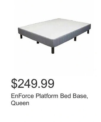 Costco EnForce Platform Bed Base, Queen offer