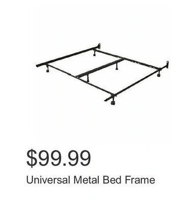 Costco Universal Metal Bed Frame offer