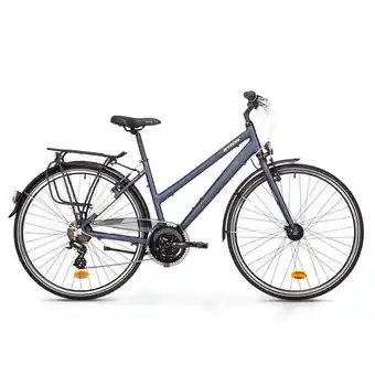 Decathlon Women's city bike low frame - utk 100 hoprider blue offer