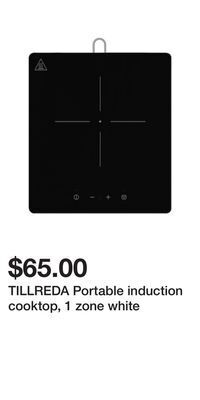 IKEA Tillreda portable induction cooktop, 1 zone white offer