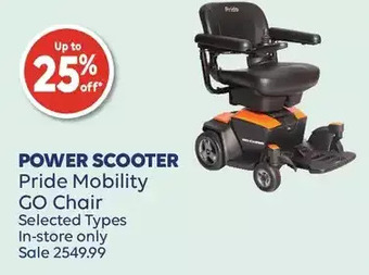 Wellwise by Shoppers Power scooter pride mobility go chair offer