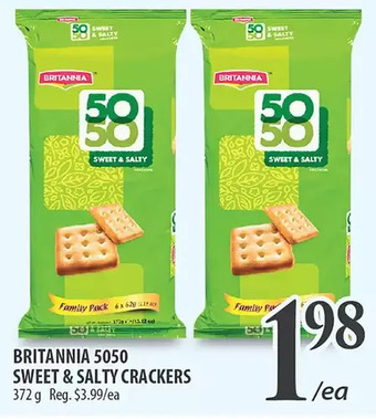 Al Premium Food Mart Britannia 5050 sweet & salty crackers offer