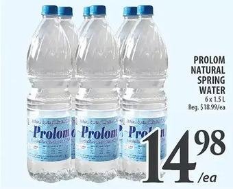 Al Premium Food Mart Prolom natural spring water offer