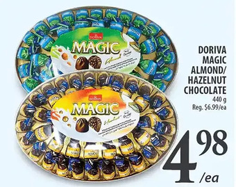 Al Premium Food Mart Doriva magic almond/hazelnut chocolate offer